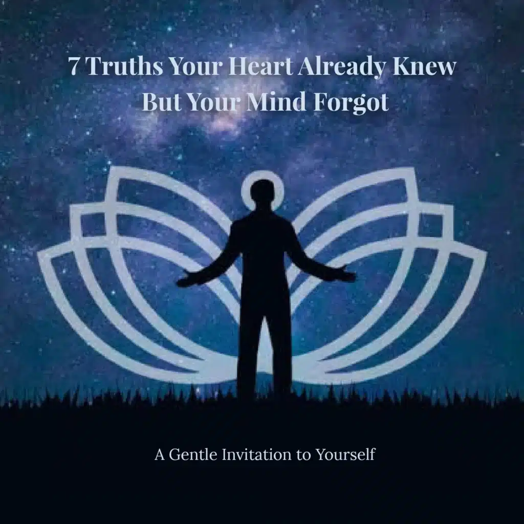 7 Truths Your Heart Already Knew But Your Mind Forgot – serene silhouette under starry sky – Vita Florentis eBook cover